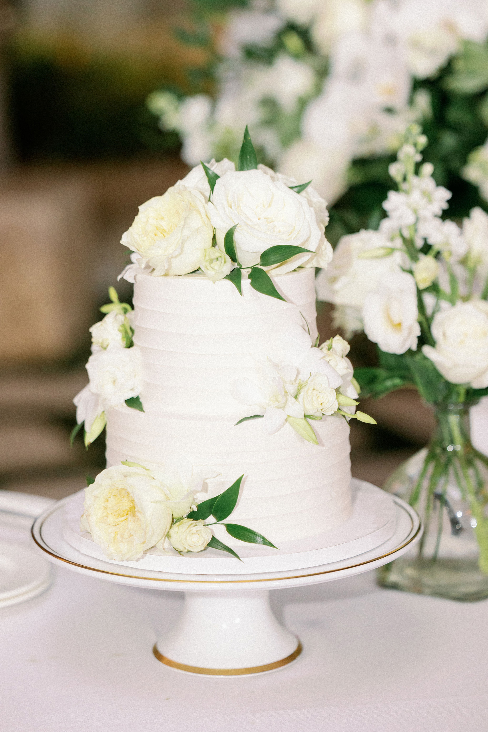 Gourmet plated dishes styled for elegant wedding dining.